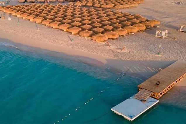 Mahmya Island Hurghada in Giftun National Park with turquoise water, coral reef snorkeling, and romantic dining.