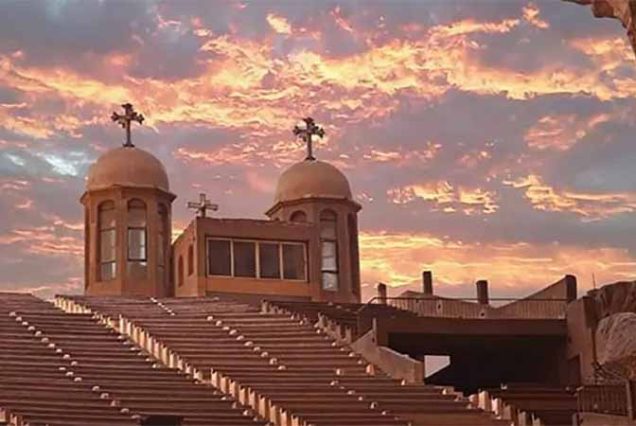 "St. Sergius and Bacchus Church, Coptic Cairo Egypt, part of historical Cairo tour from Marsa Alam"