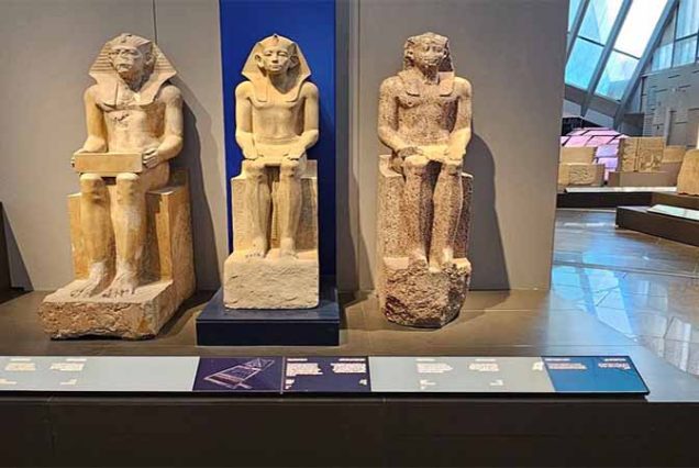Day trip from Hurghada to Cairo visiting the Grand Egyptian Museum, Giza Pyramids and Sphinx with Mega Tours Egypt