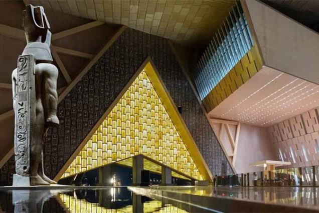 Day trip from Hurghada to Cairo visiting the Grand Egyptian Museum, Giza Pyramids and Sphinx with Mega Tours Egypt